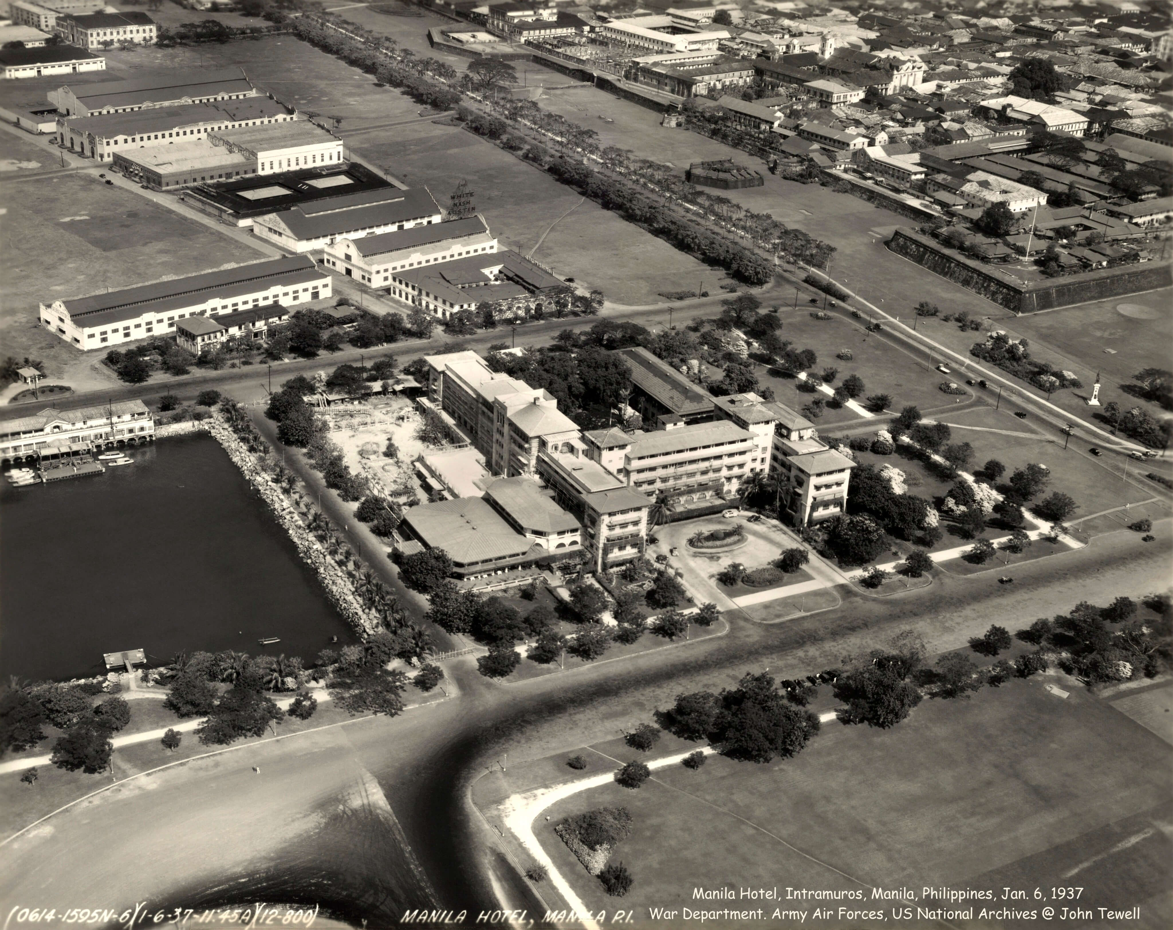 Manila Hotel, 1937